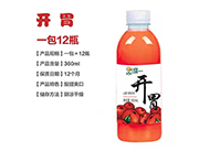 开胃山楂汁果味饮料360ml